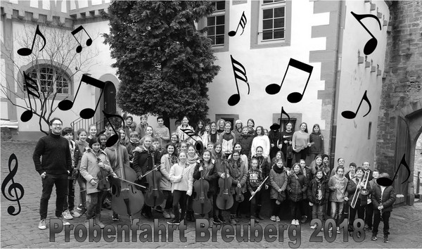 15.50.2018 - Probenfahrt 2018: In den Burgmauern erklingt Musik - 